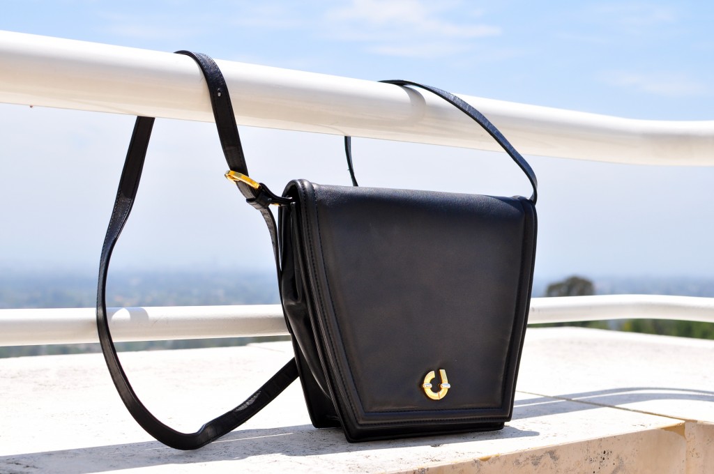 VINTAGE BLACK CHARLES JOURDAN BAG