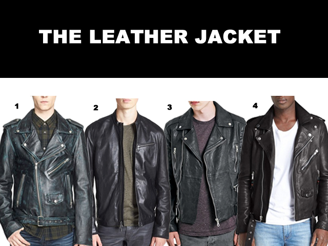 3 Jackets every guy needs: Leather, Bomber and Blazer