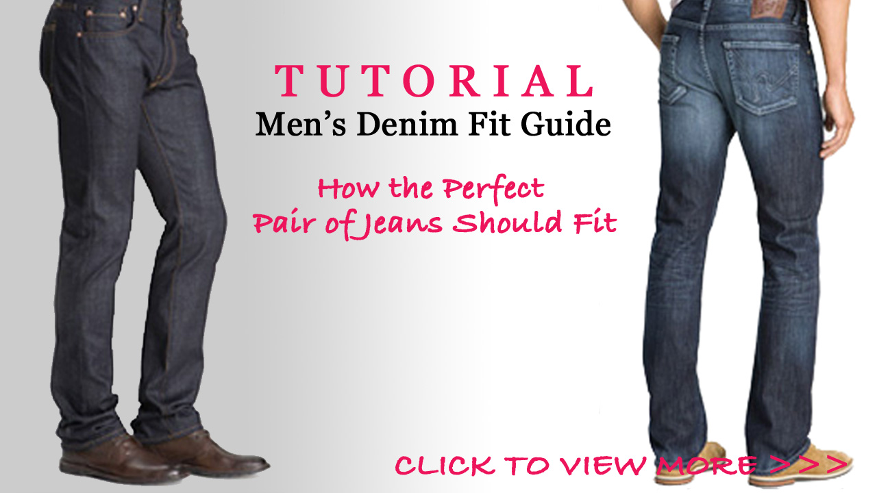 Fit Guide Men's Denim - Slim