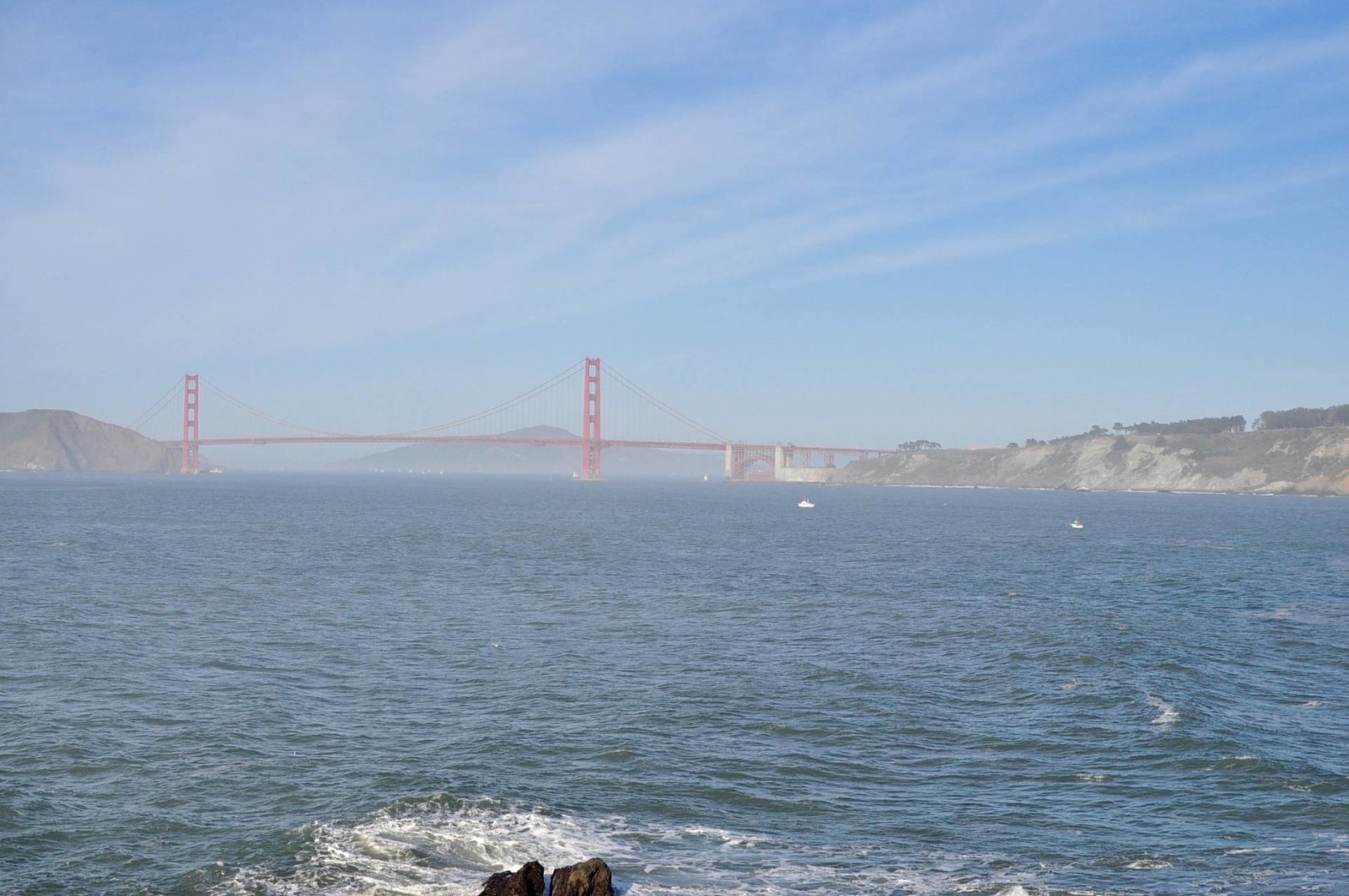 San Francisco - Golden Gate Bridge from Land's End