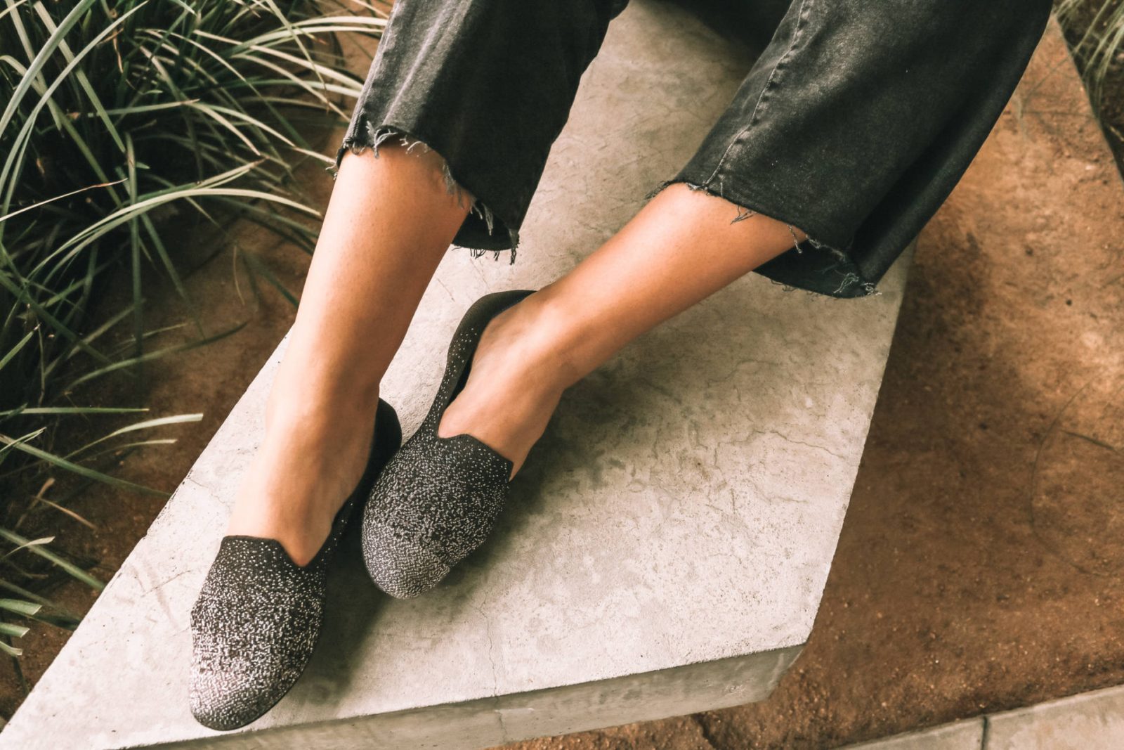 rothy's ombre metallic loafers